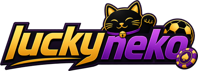 lucky neko လိုဂို